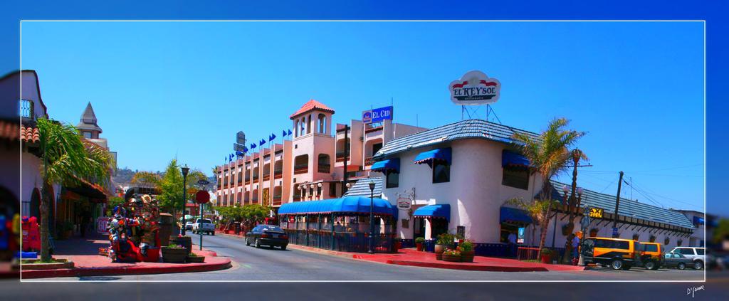 Hotel Posada El Rey Sol Ensenada Exterior photo